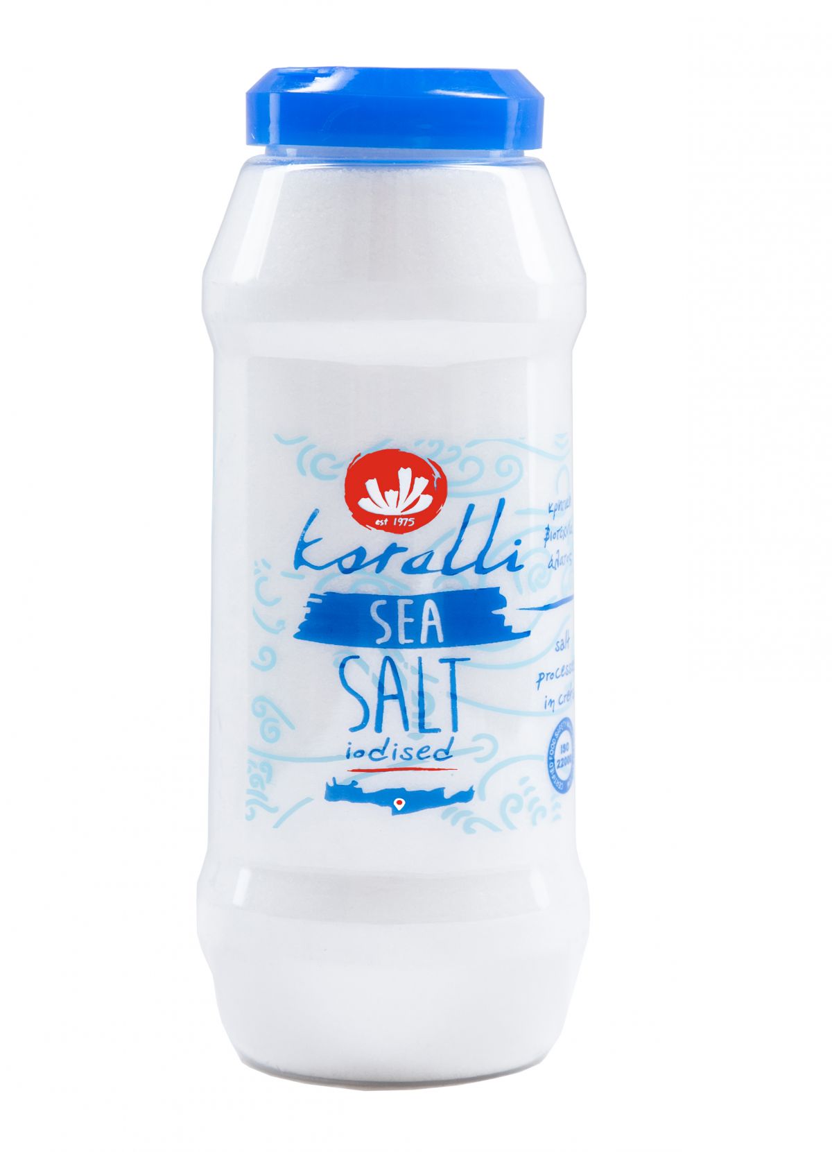 Classic plastic bottle KORALLI table salt 400g